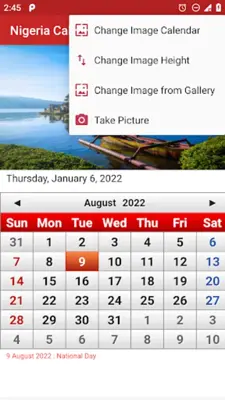 Nigeria Calendar 2022 android App screenshot 2