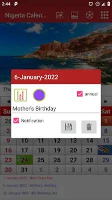 Nigeria Calendar 2022 android App screenshot 4